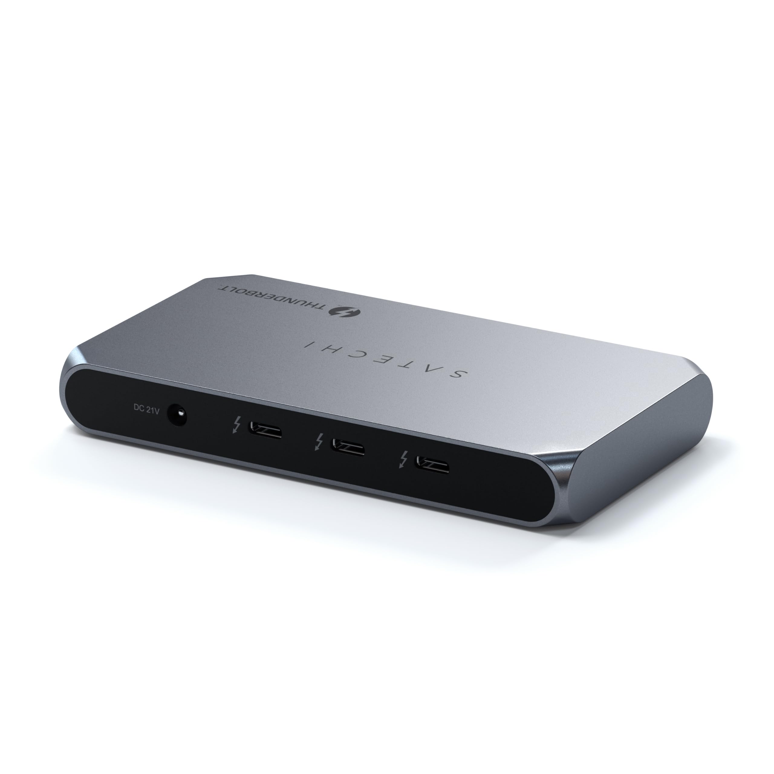 Satechi Thunderbolt 4 Hub Slim Pro, Usb C 96W Charging, Single 8K Or Dual 4K Display, 4 Thunderbolt 4 Ports, Usb 3.2 Gen2 � For Macbook Pro/Air M1 M2 M3, Dell, Hp, Surface, Lenovo
