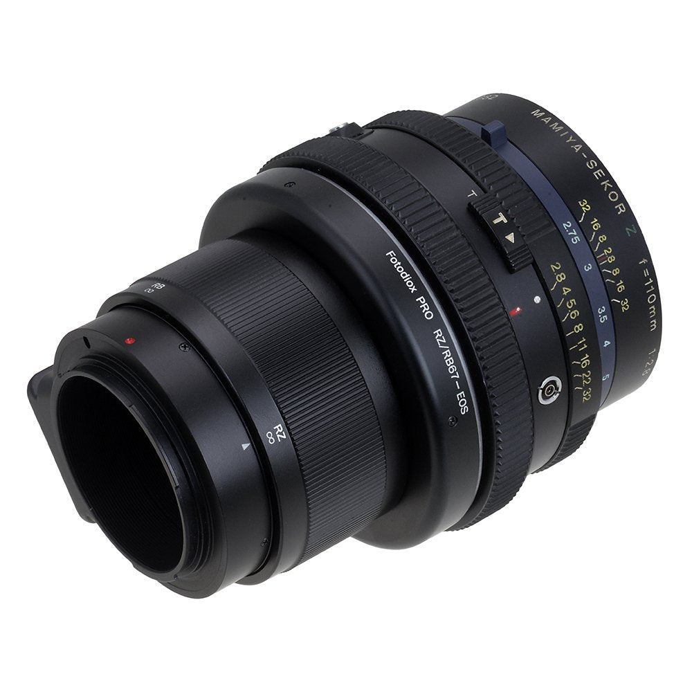 Fotodiox Pro Lens Mount Adapter With Focusing Barrel, For Mamiya Rb67 & Rz67 Lenses To Canon Eos (Ef, Ef-S) Camera System (Such