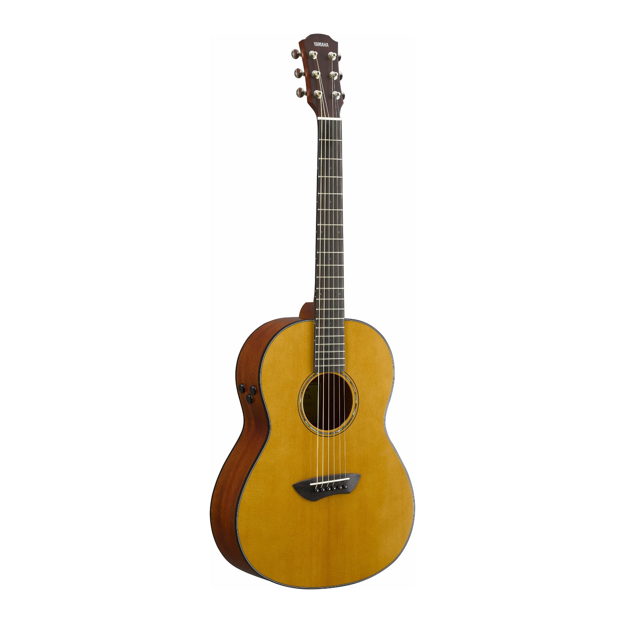 Yamaha Csf-Ta Parlor Transacoustic Guitar With Chorus And Reverb - Gig Bag Included
