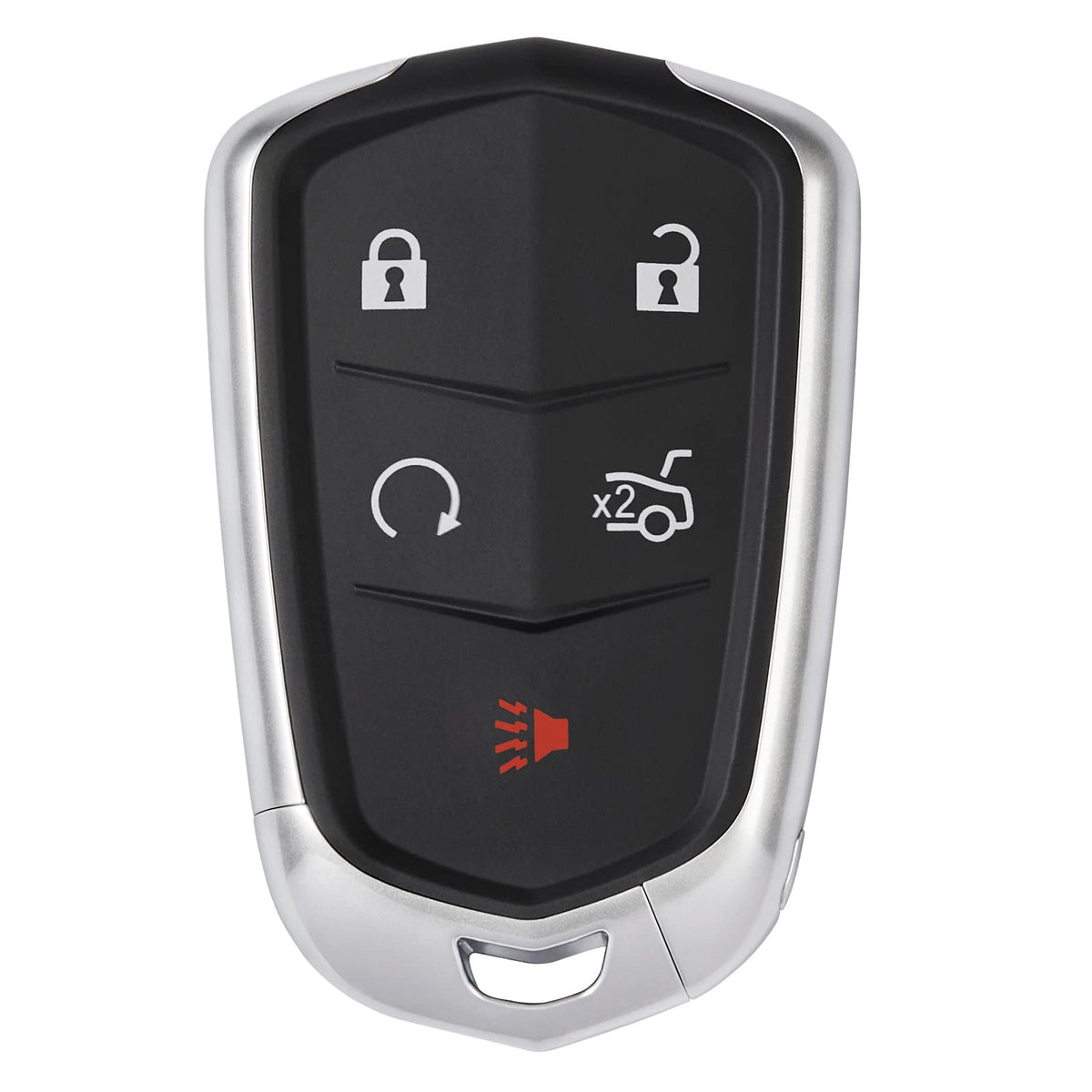 Helloauto Fit For Cadillac Replacement Key Fob Cover, Key Fob For Cadillac Xt5 Ats Cts Remote Key Srx Xts Escalade Key Fob, Keyl
