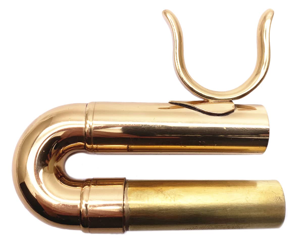 Jiayouy Trumpet 1St Valve Tuning Silde Assembly For Brass Bb Trumpet Instrument Gold