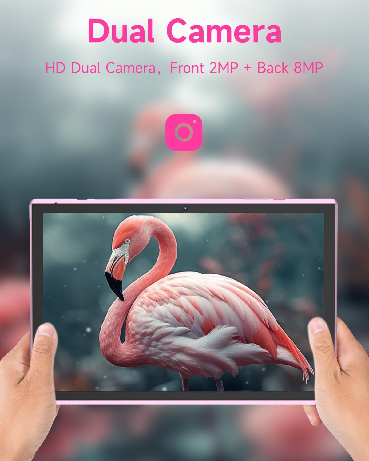 Atozee Tablet 10 Inch Tablets, Android 12 Tablet 10'', Quad Core Processor Tableta Computer With 32Gb Rom 4Gb Ram, 2+8Mp Camera