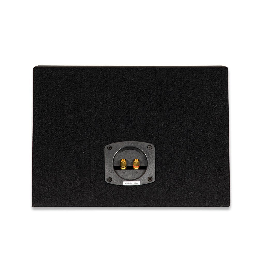 Onlyfactorydirect New Single Car Black Subwoofer Box Sealed Automotive Enclosure For 8 Inch Woofer 8S Black