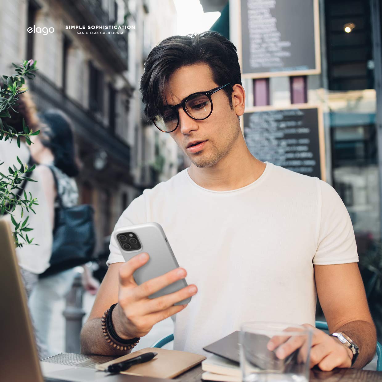 Elago Magnetic Silicone Case Compatible With Iphone 12 & Iphone 12 Pro 6.1 Inch - Built-In Magsafe Magnets Compatible With Magsa