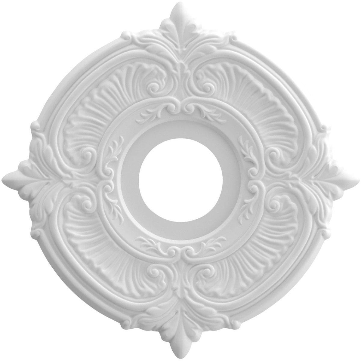 Ekena Millwork Cmp13At Attica Ceiling Medallion, 13''Od, Unfinished