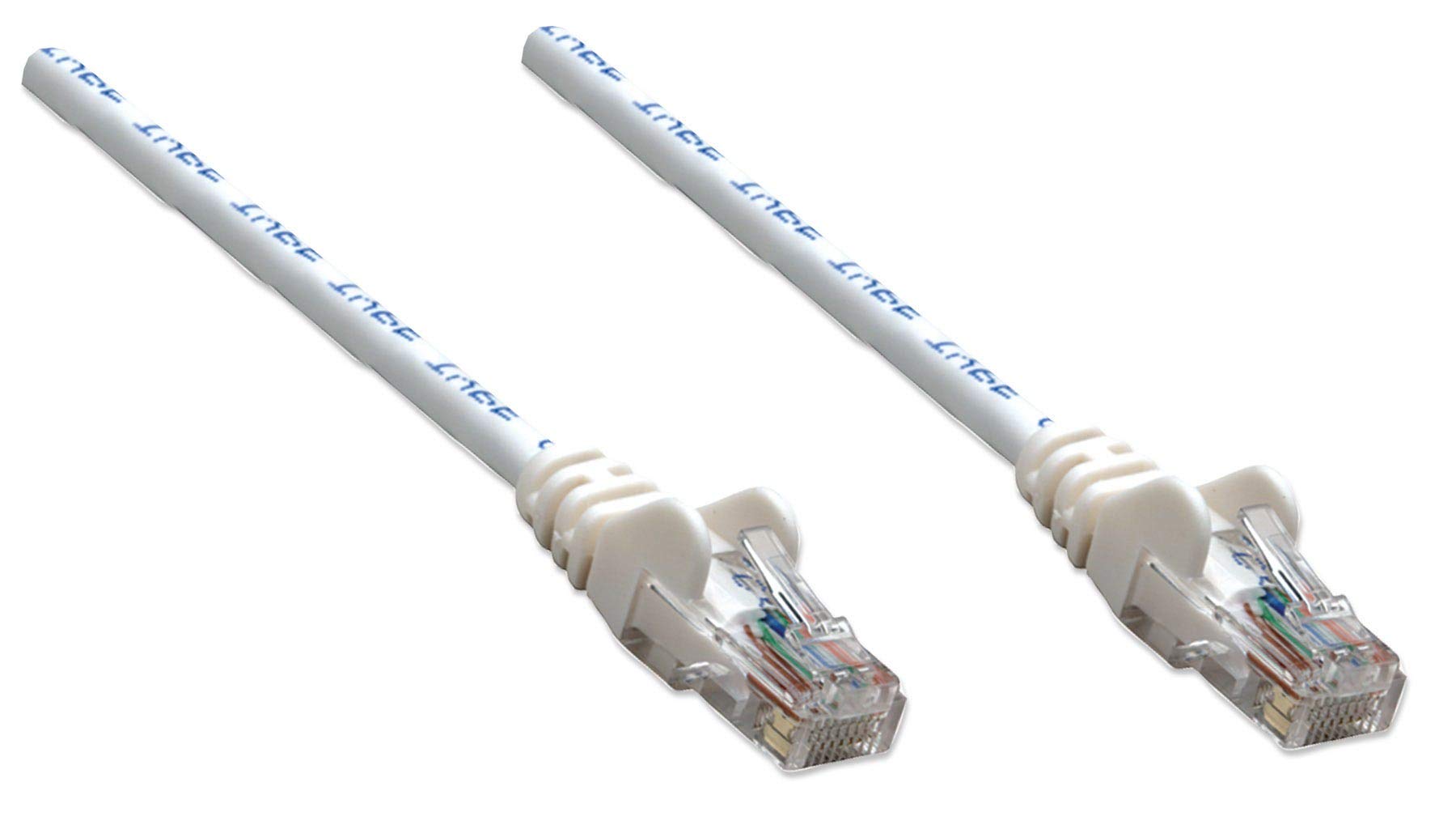 Intellinet Network Solutions Cat5E Rj 45 Male/Rj 45 Male Utp Network Patch Cable, 50 Feet (320726)