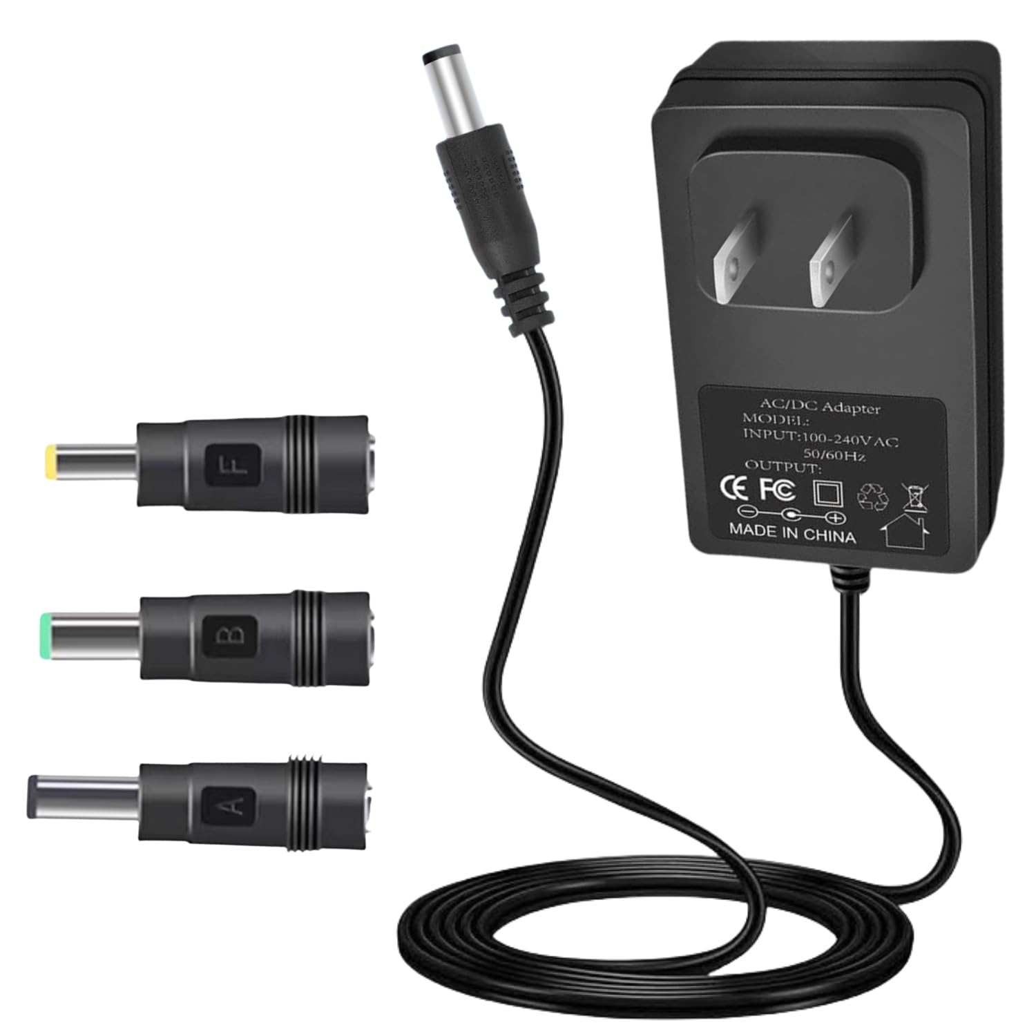 15V 2A Power Supply Charger Cable (Input AC 100V240V, Output DC 15 Volt 2 Amp 30 Watt) Adapter Transformer Converter DC 5.5mm x