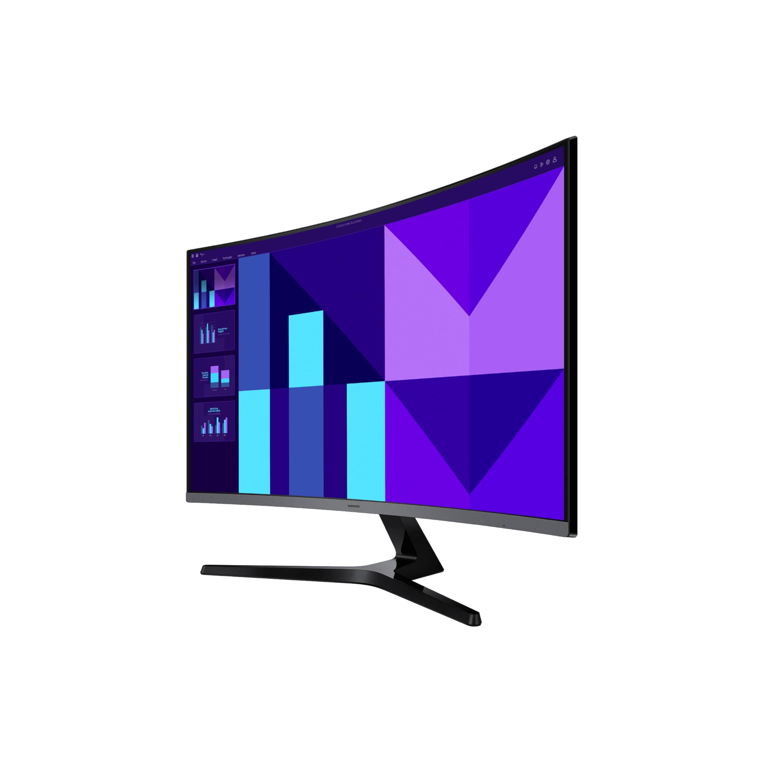 Samsung 32-Inch S3 (S39Gd) Fhd 100Hz Curved Monitor, Game Mode, Eye Saver Mode, Multiple Connectivity With Hdmi Port, Ls32D396Ga