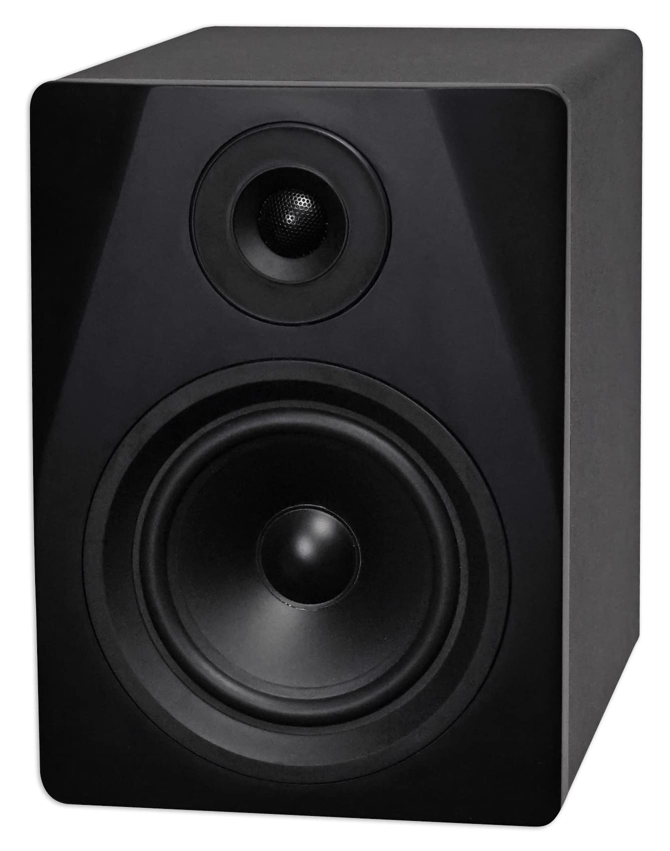 Rockville Dpm5B 5.25'' 2 Way 150W Black Active/Powered Studio Monitor Speaker
