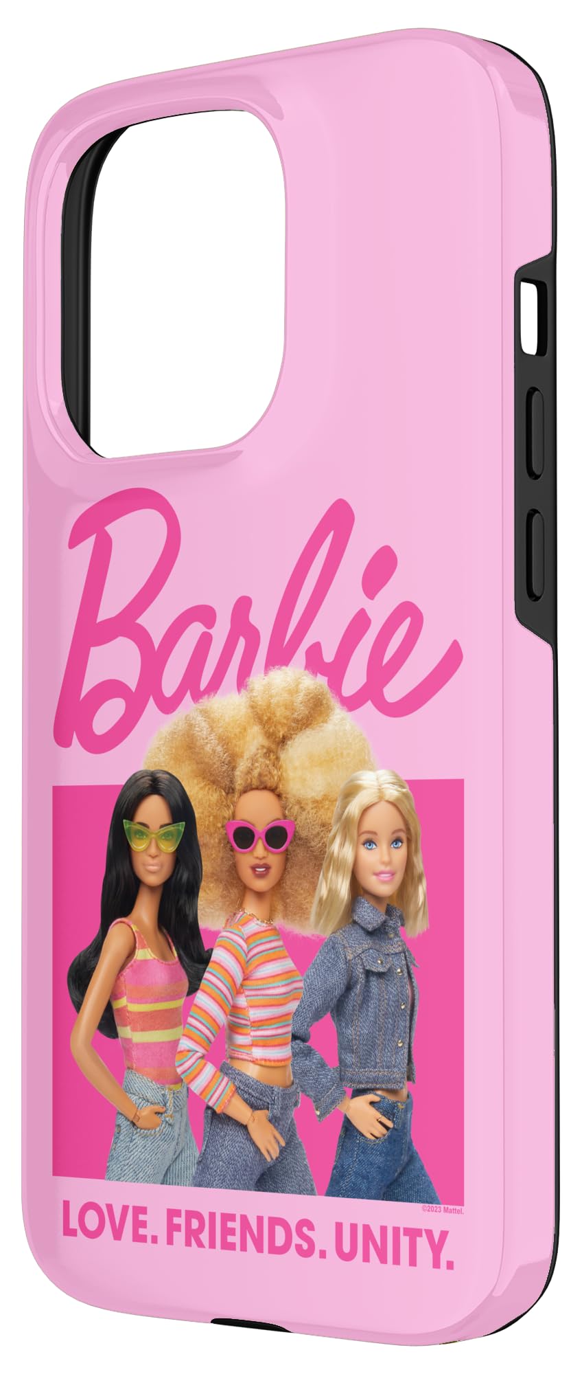 Iphone 15 Pro Barbie   Love, Friends, Unity Case