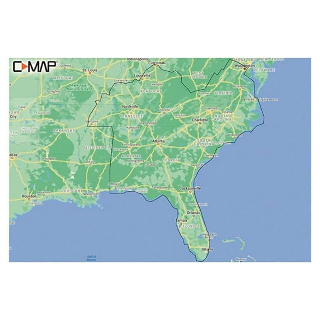 C Map Reveal Us Lakes South East