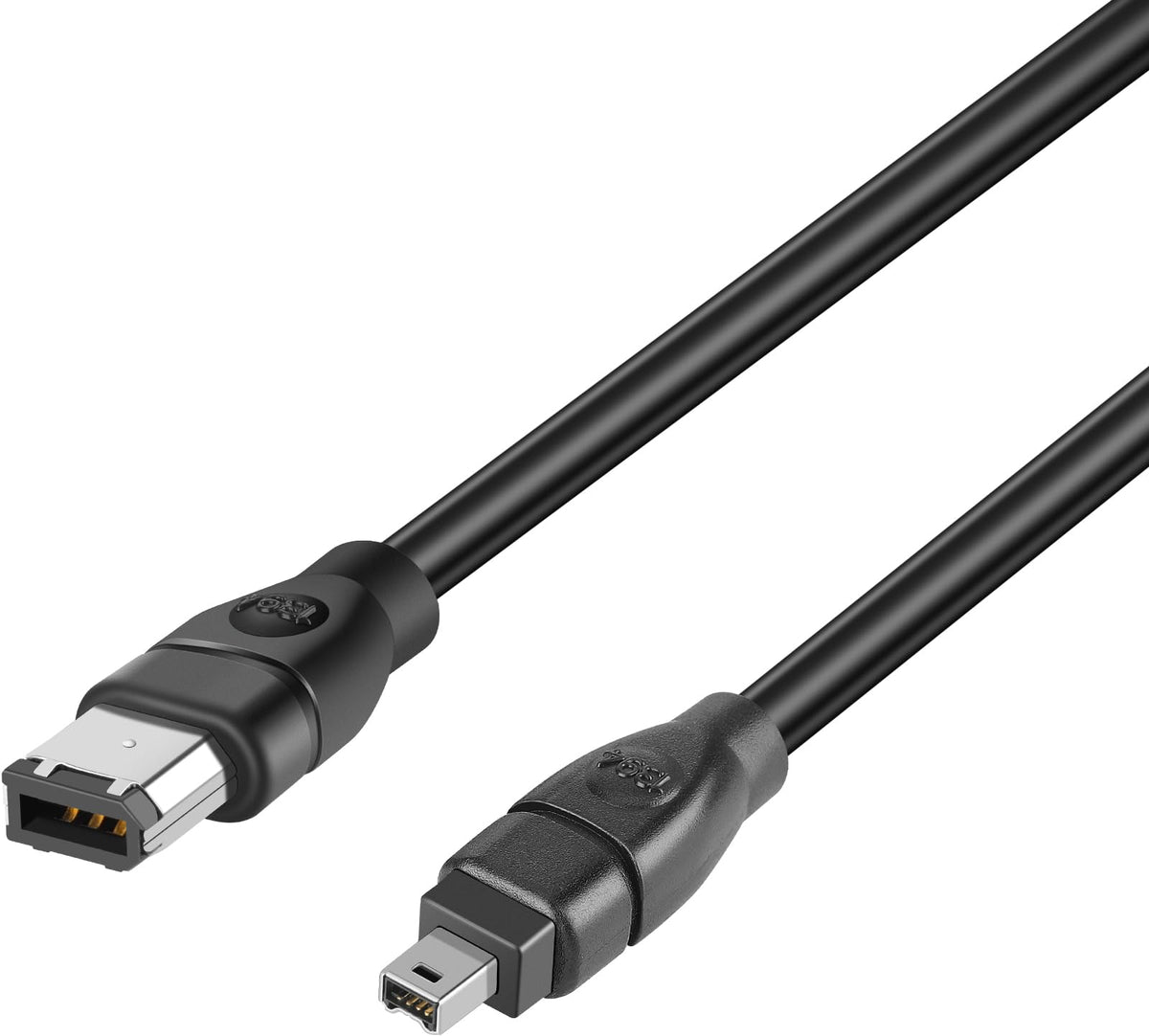 Pasow Firewire Cable 4 Pin To 6 Pin Ilink Dv Cable Firewire 400 Ieee 1394 Cord For Computer To Digital Camera Camcorder   6 Feet