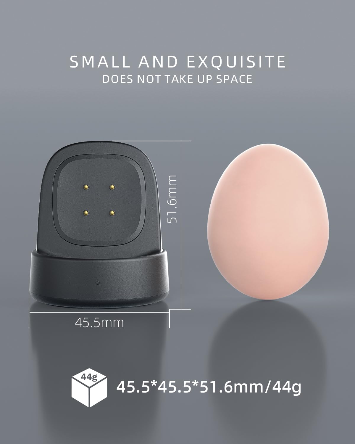 Vipcase Charger Dock For Fitbit Sense/Sense 2/Versa 3/Versa 4, Charger Replacement Upgraded Magnetic Watch Charger Stand With Ch