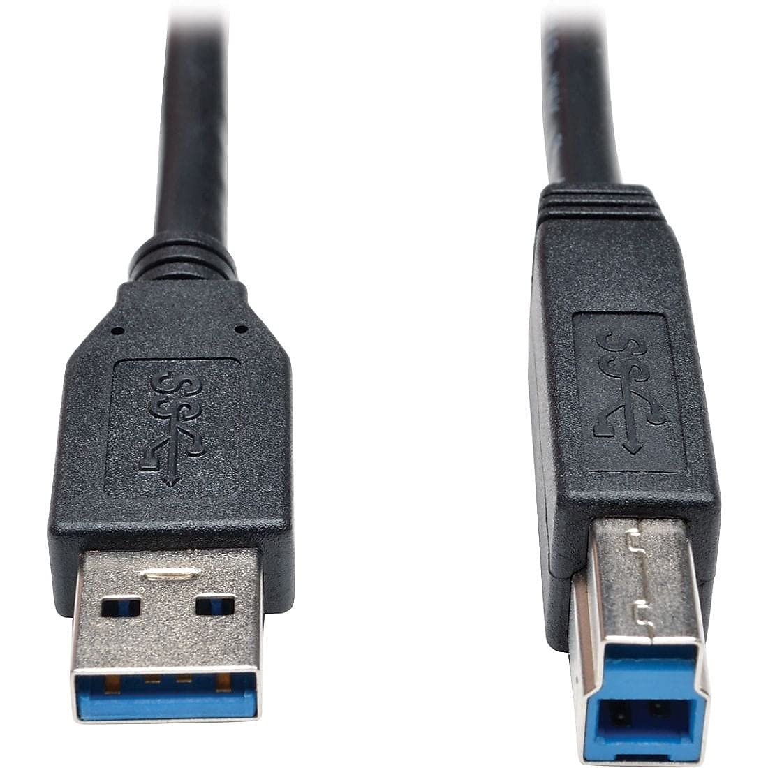 Tripp Lite U322 015 Bk Usb 3.0 Superspeed Device Cable (Ab M/M) Black, 15 Ft