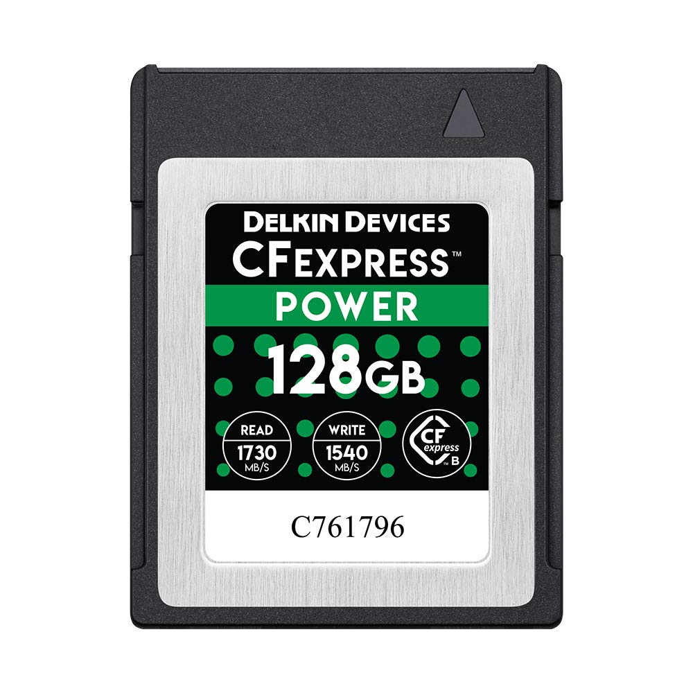 Delkin Devices 128Gb Power Cfexpress Type B Memory Card (Dcfx1 128)