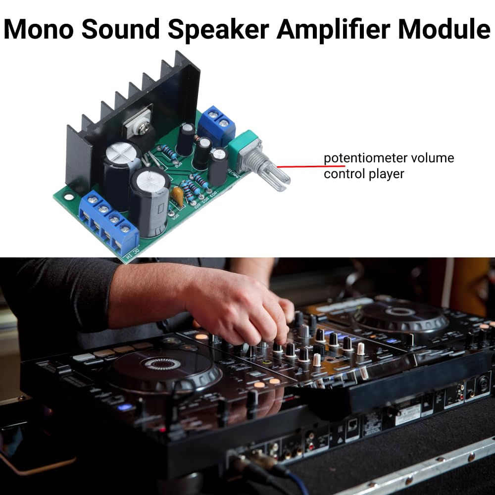 Mono Sound Speaker Amplifier Module Single Channel Amp Board Power Amplification Board 12 24V 5W 120W Tda2050