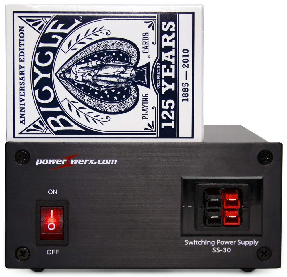 Powerwerx Ss 30Dv 30 Amp Desktop Dc Power Supply With Powerpole Connectors