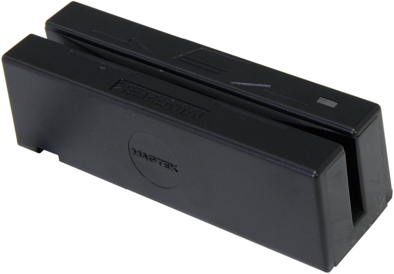Magtek 21040145 Sureswipe Dual Head Triple Track Magnetic Stripe Card Reader With 6 Usb Interface Cable, 60 In/S Swipe Speed, 5