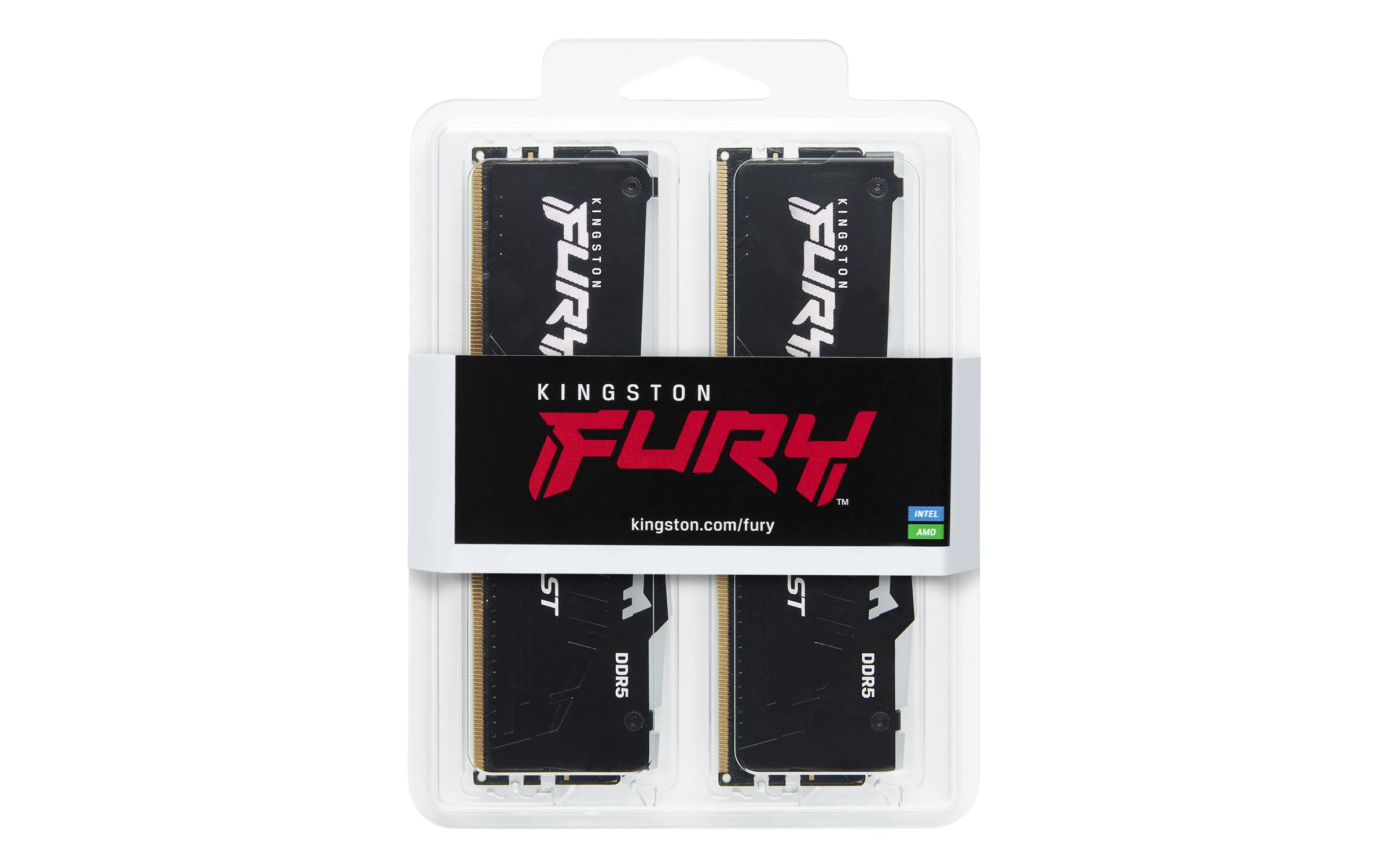 Kingston Fury Beast Rgb 16Gb 6000Mt/S Ddr5 Cl40 Dimm Desktop Memory (Kit Of 2) | Intel Xmp 3.0 | Infrared Sync Technology | Over