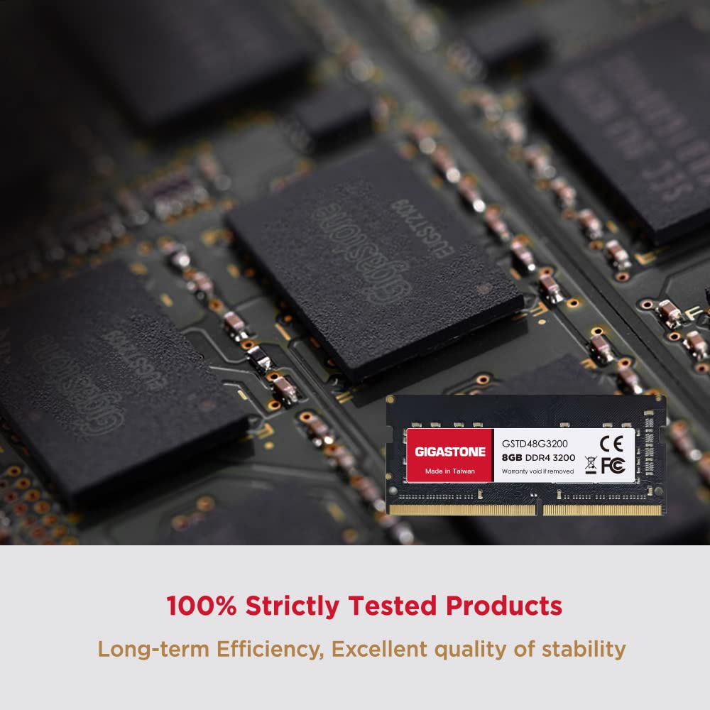 ?Ddr4 Ram? Gigastone 128Gb Kit (16X8Gb) Ddr4 3200Mhz (2933Mhz Or 2666Mhz) Pc4 25600 (Pc4 23400/21300) Cl22 1.2V Sodimm 260 Pin U