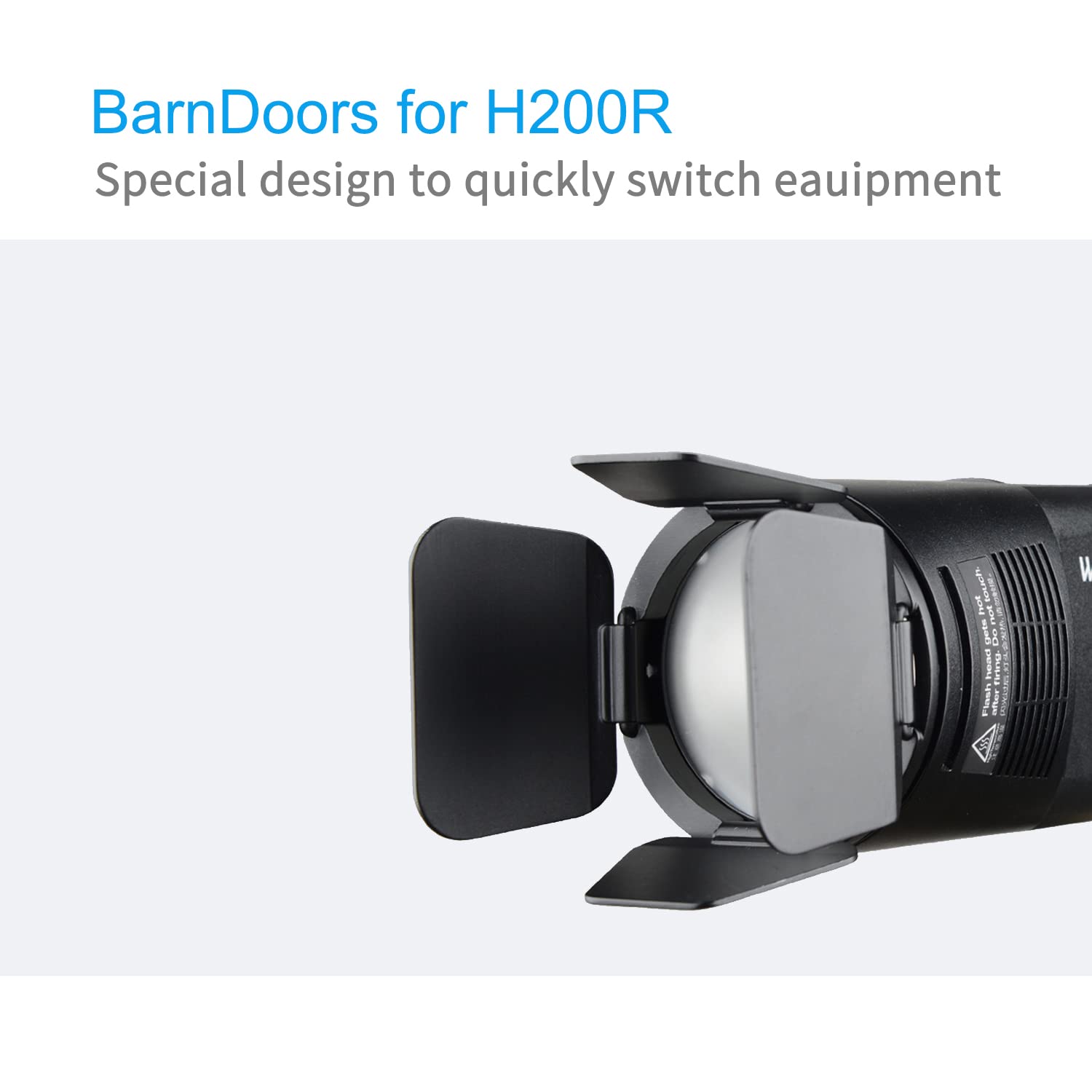 Godox Ak R1 Accessories Kit For Godox H200R Ring Flash Head Godox Ad100Pro / Ad200 / Ad200Pro / Godox V1 / Godox V1 Pro Round He