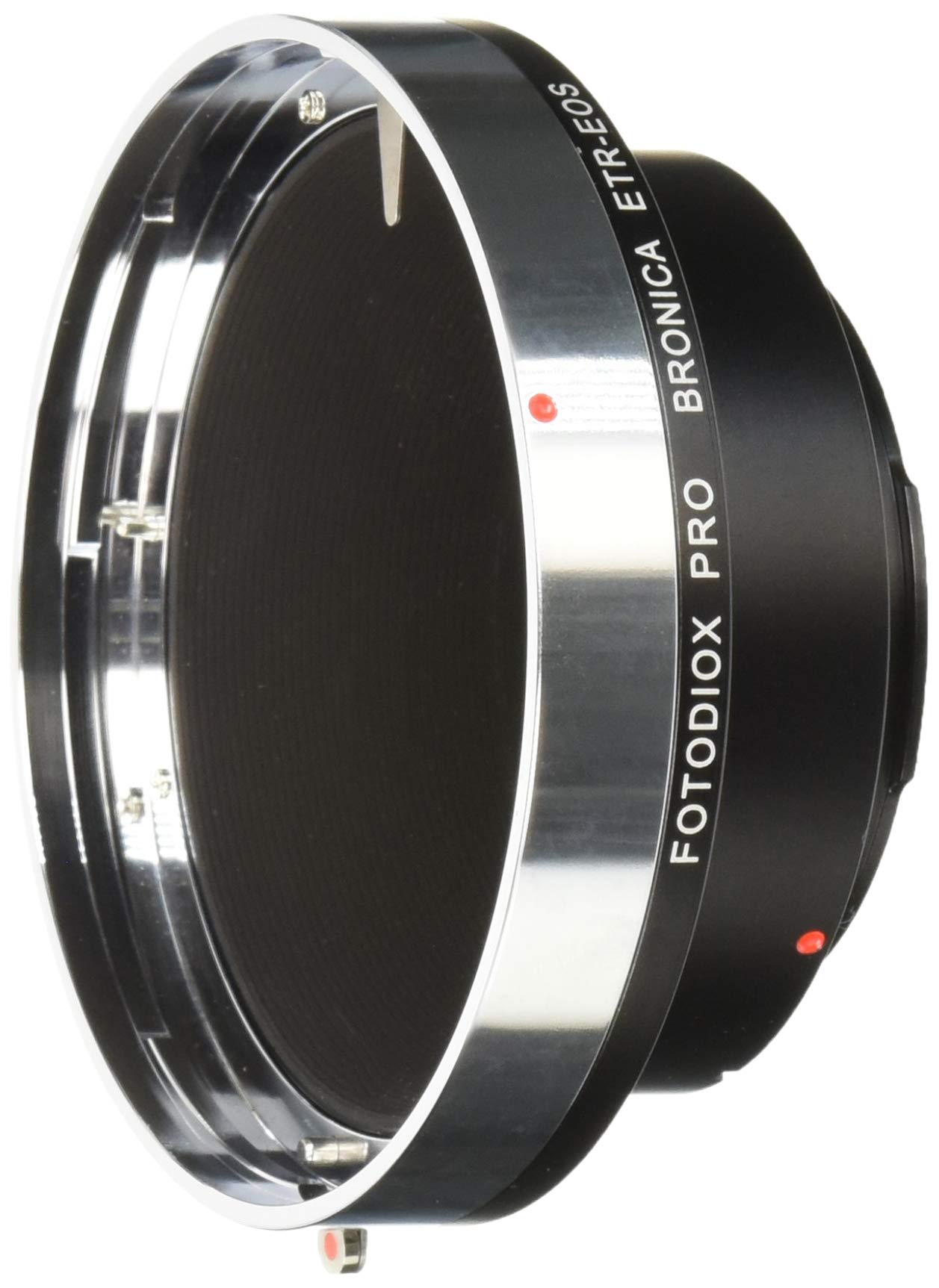 Fotodiox Pro Lens Mount Adapter Compatible with Bronica ETR Mount SLR Lenses to Canon EOS (EF, EF-S) Mount D/SLR Camera Body - w
