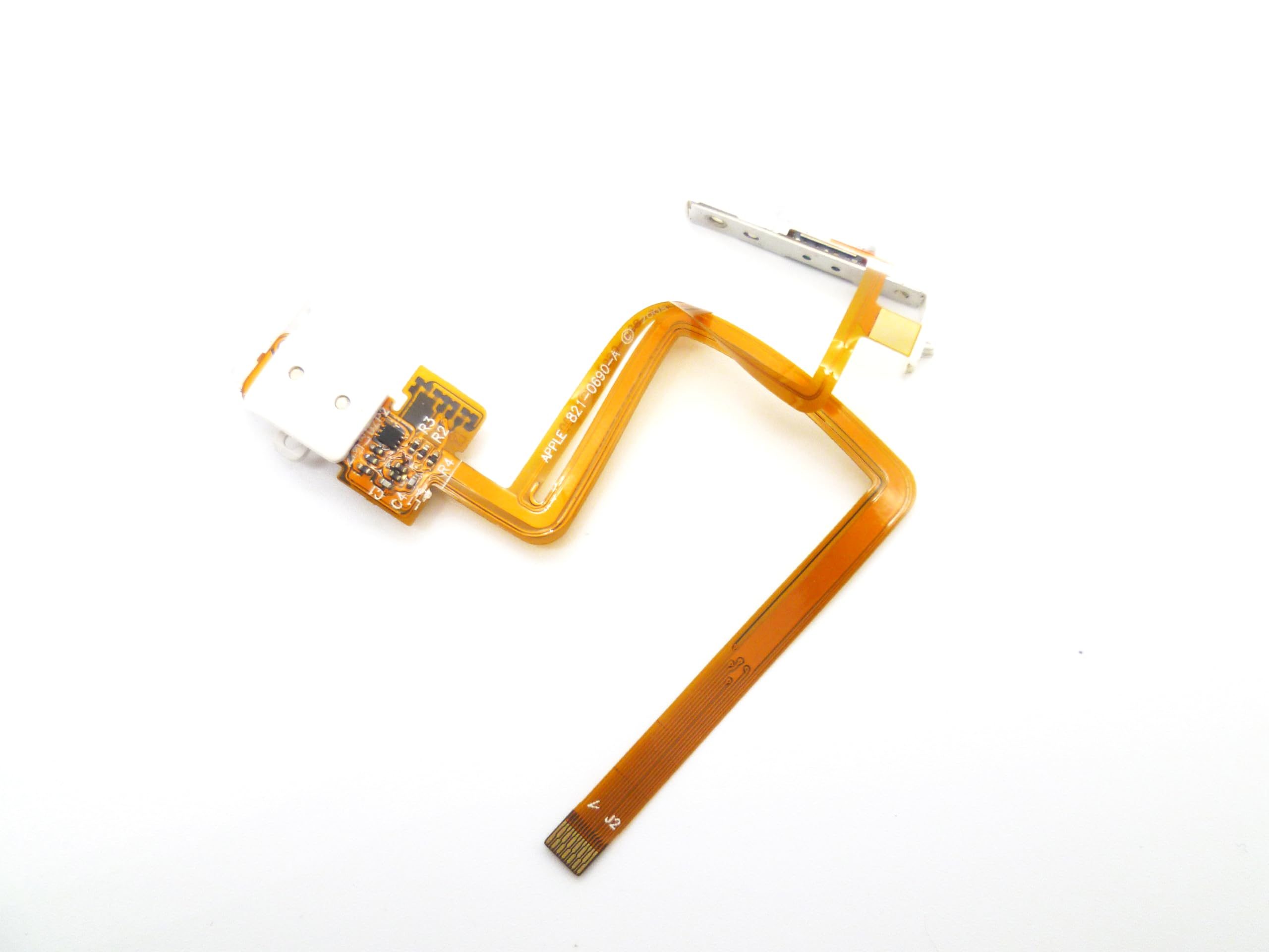 Headphone Audio Jack Hold Switch Flex Replacement Compatible With Ipod Classic 6Th 7Th 80Gb 120Gb 160Gb (White)