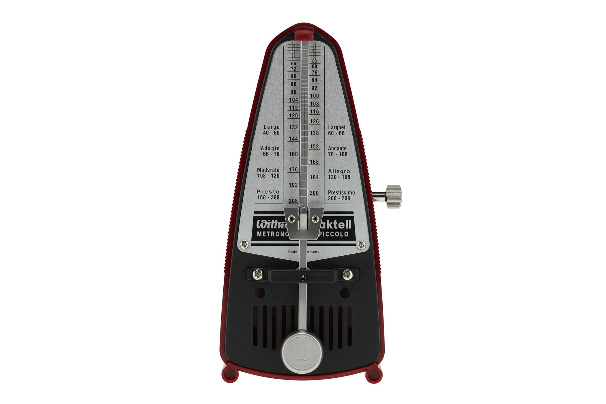 Wittner 834 Taktell Piccolo Metronome, Ruby