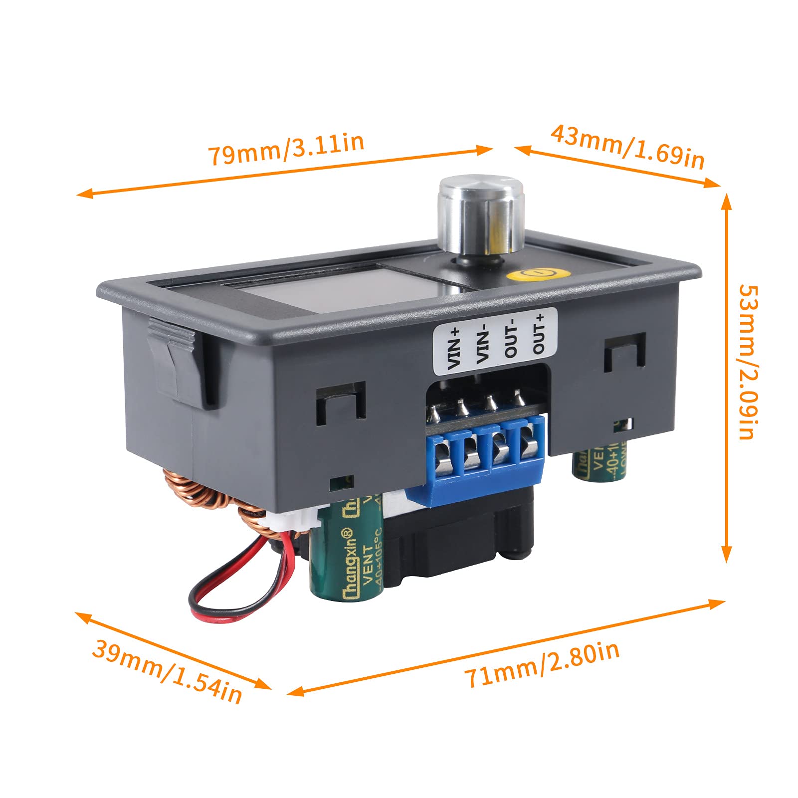 Buck Boost Converter Adjustable Voltage Regulator Dc 6V 36V To Dc 0.6V 36V, Step Up Down Power Supply, Voltage Regulator Constan