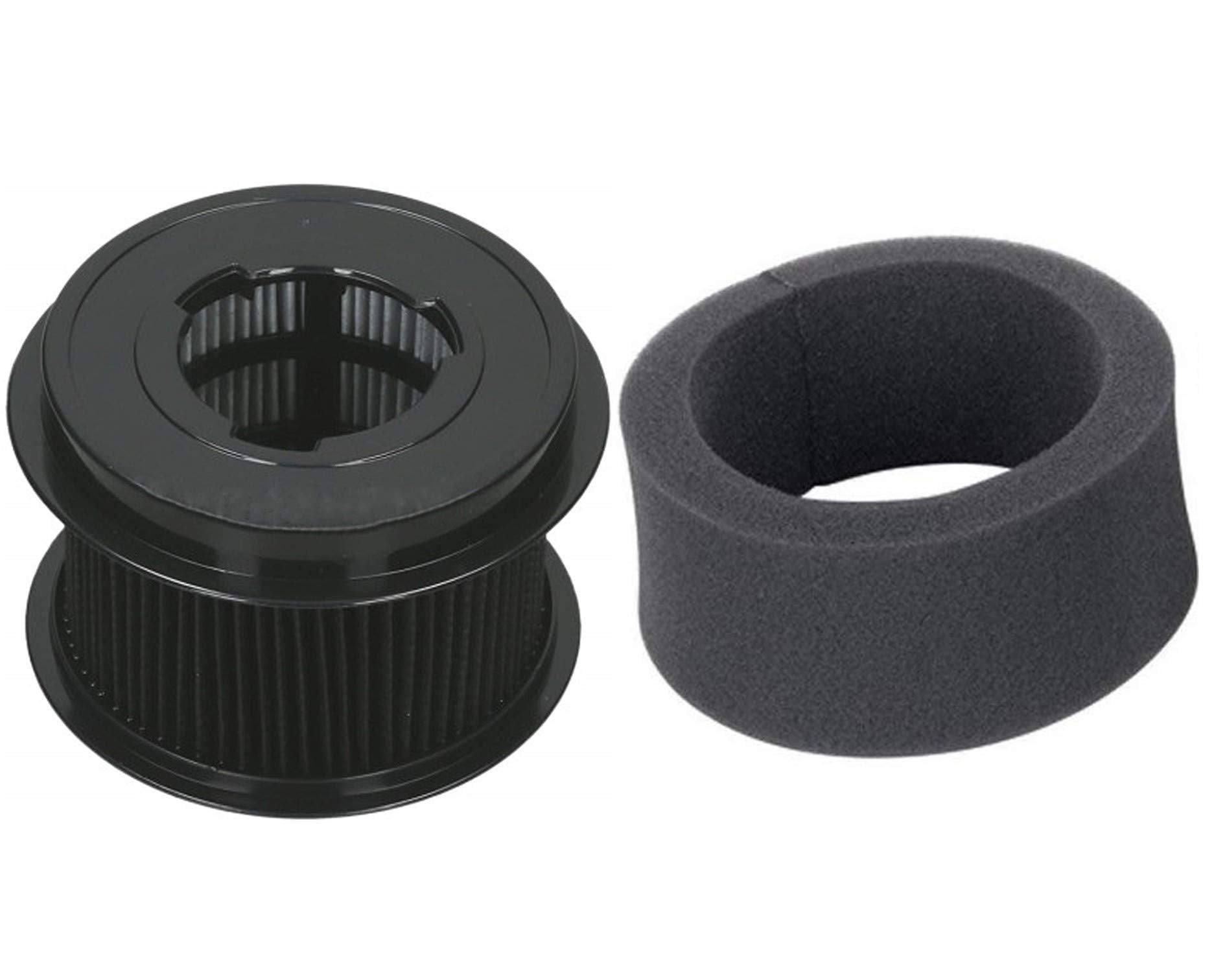 Envirocare Replacement Vacuum Cleaner Filter Designed To Fit Bissell 9/10/12 Hepa Pleated Micro Inner Filter And Outer Foam Filt