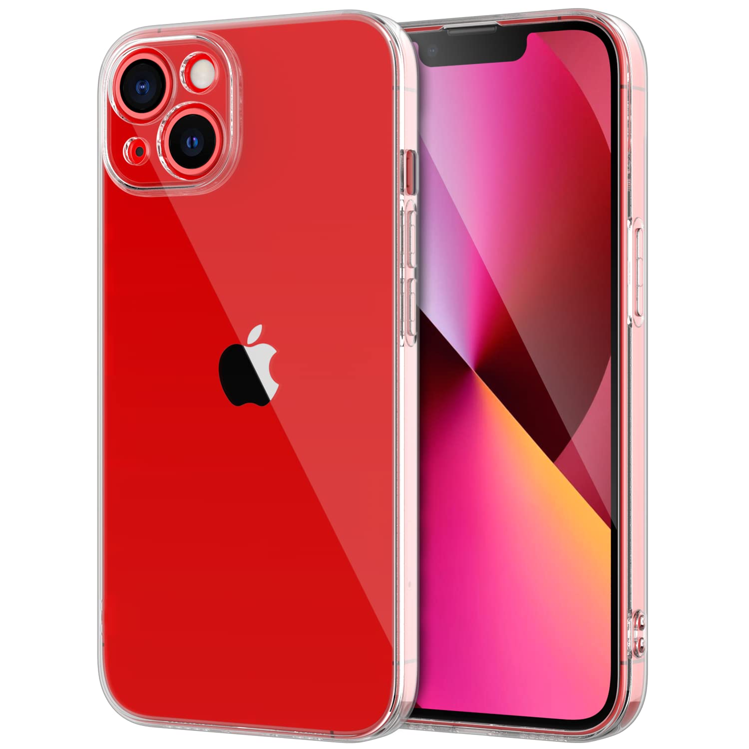 Shamo'S Clear Tpu Case For Iphone 14 Plus   Ultra Slim, Shockproof, Anti Yellowing, Scratch Resistant, Wireless Charging Compati