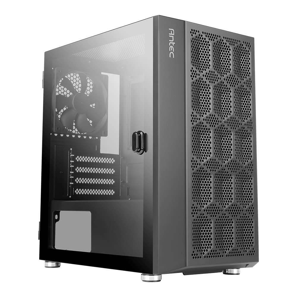 Antec Nx200 M, Micro Atx Tower, Mini Tower Computer Case With 120Mm Rear Fan Pre Installed, Mesh Design In Front Panel Ventilate
