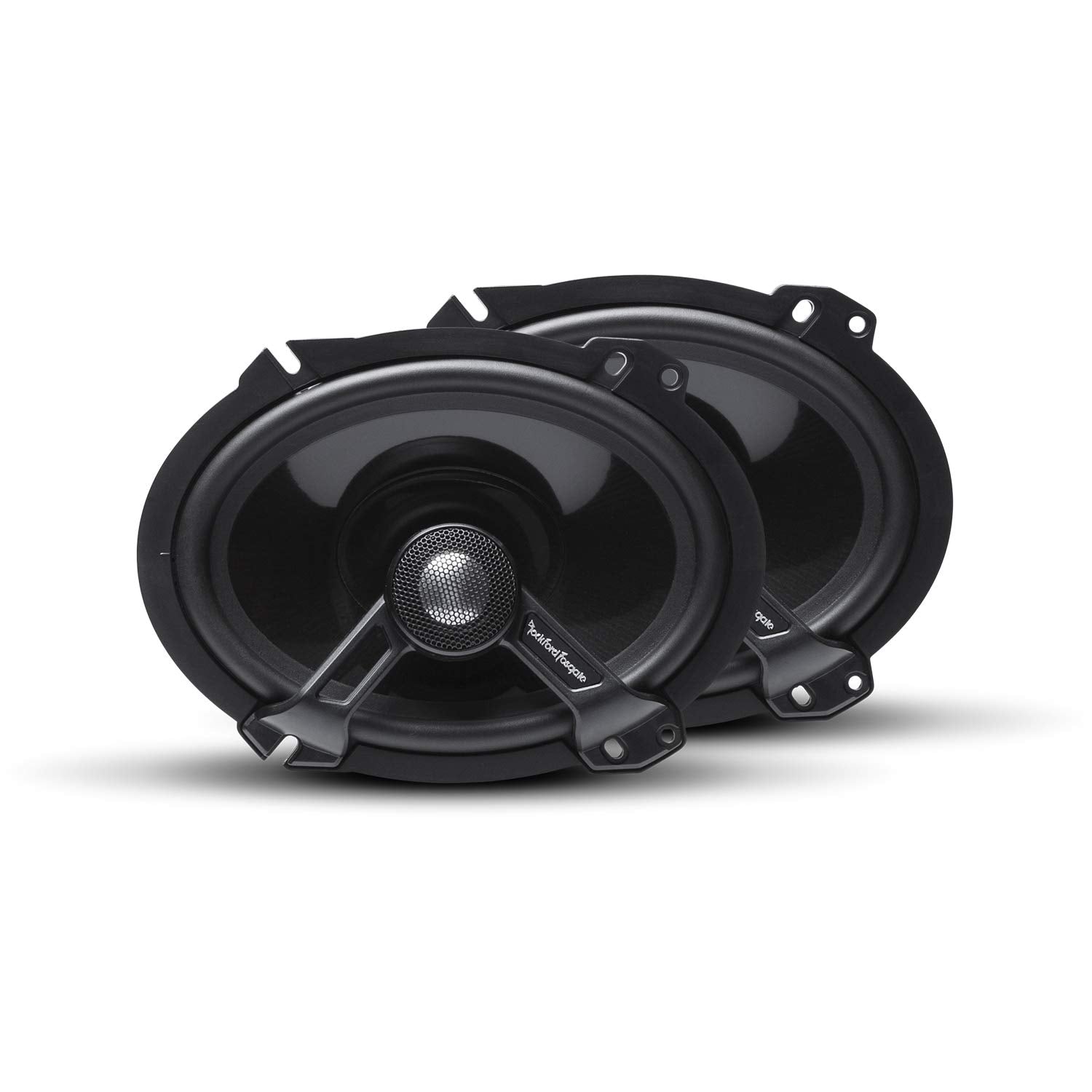 Rockford Fosgate T1682 Power 6x8 2-Way Coaxial Full-Range Speakers - Black (Pair)