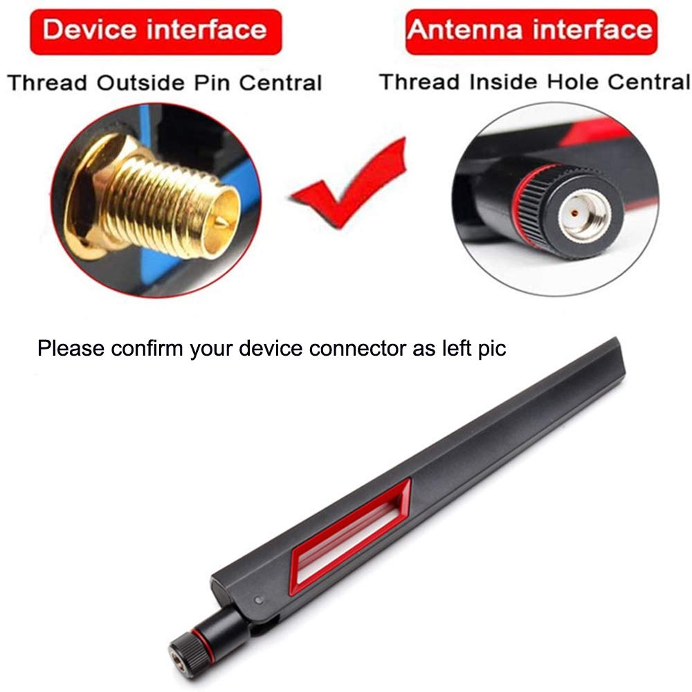 Wifi Antenna Dual Band 2.4Ghz 5.8Ghz 10 Dbi Rp Sma Router For Pci E Wifi Network Card Usb Wireless Adapter Security Ip Camera