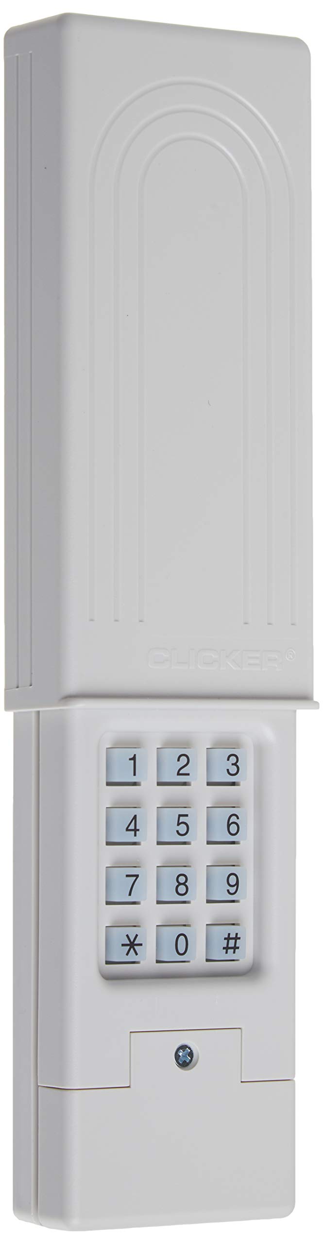 Chamberlain Clicker Keyless Entry Klik2U P2, Works With Chamberlain, Liftmaster, Craftsman, Genie And More, Security +2.0 Compat