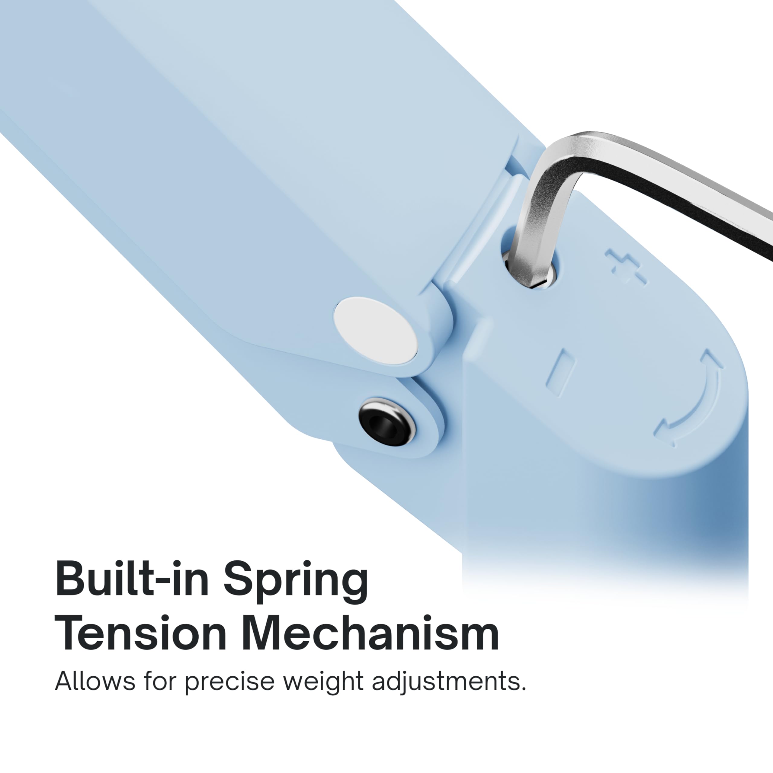 Pixio Ps1S Wave Blue Single Monitor Arm Stand Desk Mount   Fits Up To 32 Inches Monitors And Up To 19.8Lbs. Vesa Compatibility And Integrated Cable Management