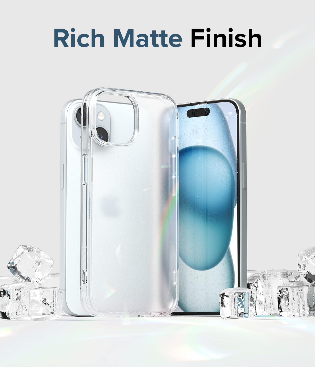 Ringke Fusion [Oil & Dirt Resistant] Compatible With Iphone 15 Case, Uv Coating For Scratch & Discoloration Resistant, Shockproo