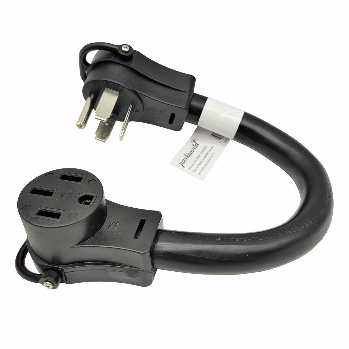 Parkworld 692378 Welder Adapter Cord, Ev Charging Adapter, 14 60P To 14 50R, Welding Nema 14 60P Male To Rv/Ev Nema 14 50R, 50Am
