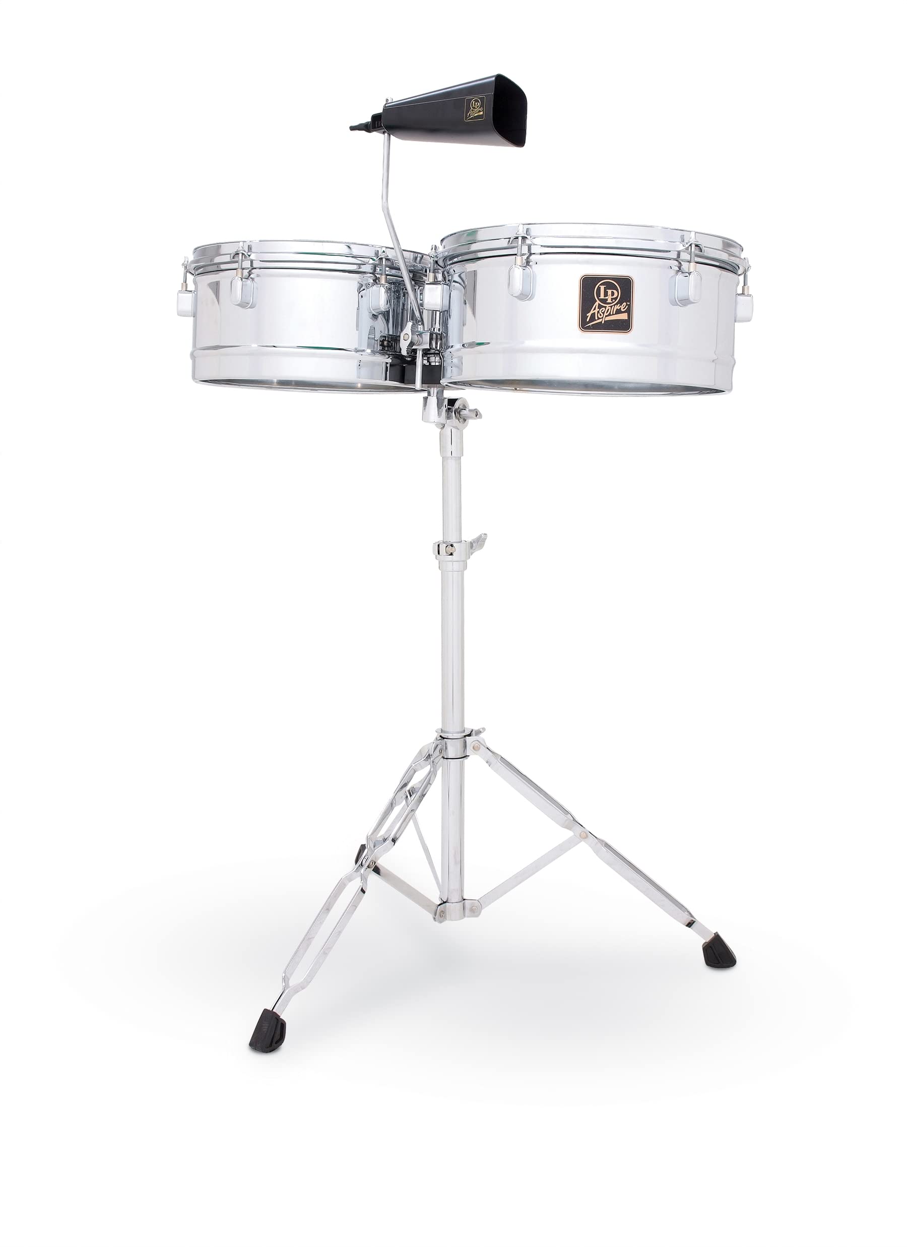 Latin Percussion Lpa256 Aspire Series 13'' & 14'' Timbale Set With Cowbell