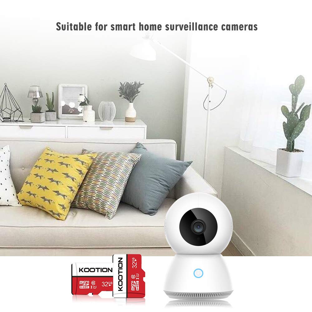 Kootion 32Gb Micro Sd Card 2 Pack Class 10 Micro Sdhc Card Uhs I Memory Card, High Speed Tf Card, C10, U1, 32 Gb