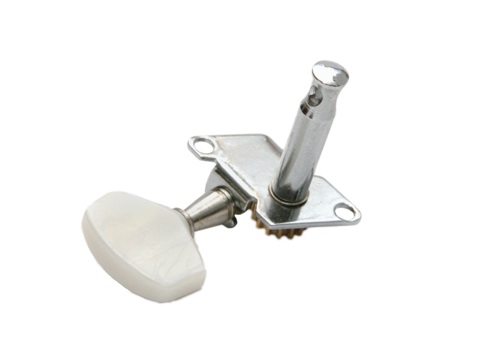 Chrome Open Gear Guitar Tuners Machine Heads   6 Piece 3 Left 3 Right Alignment