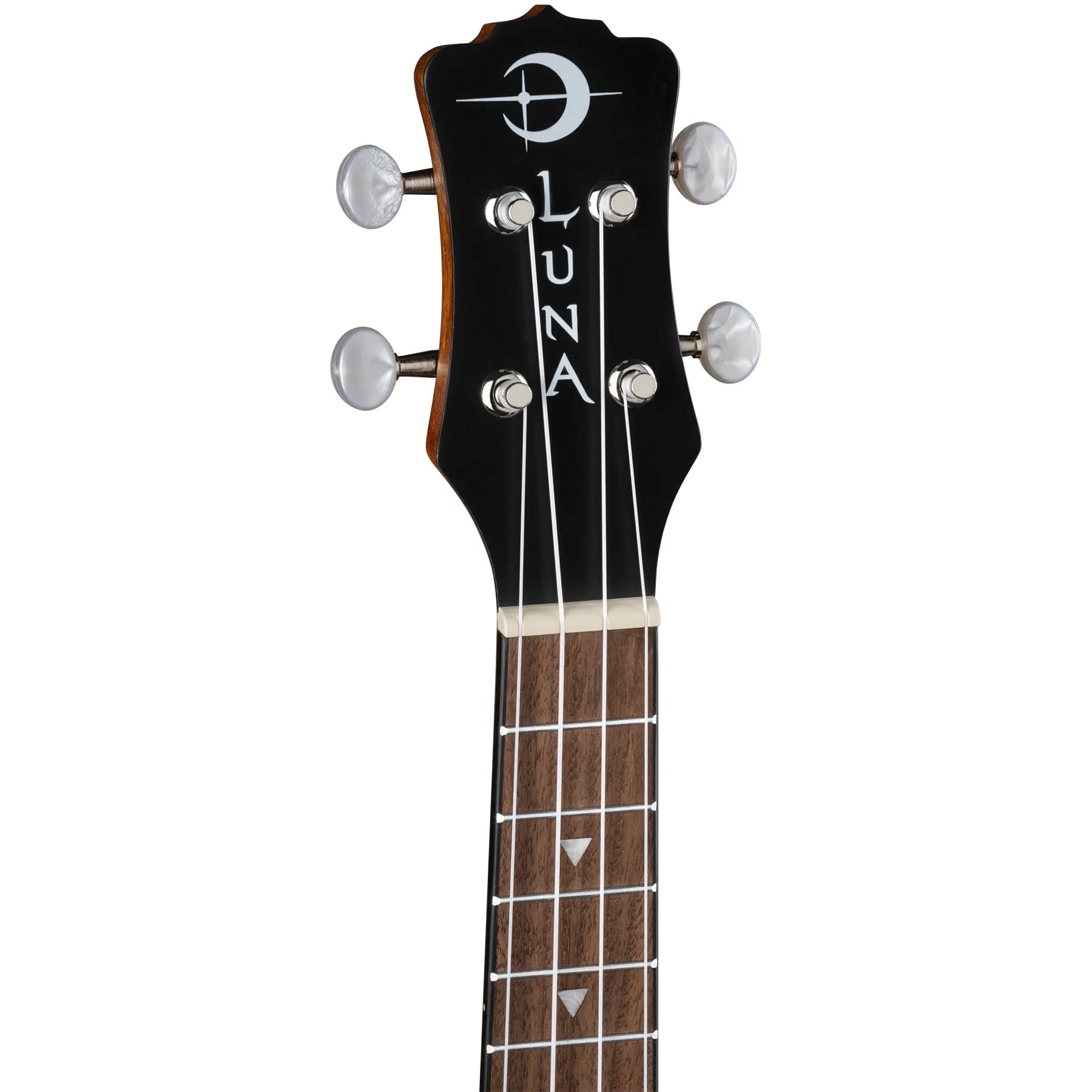 Luna Tattoo Concert Mahogany Acoustic/Electric Ukulele With Preamp & Gig Bag