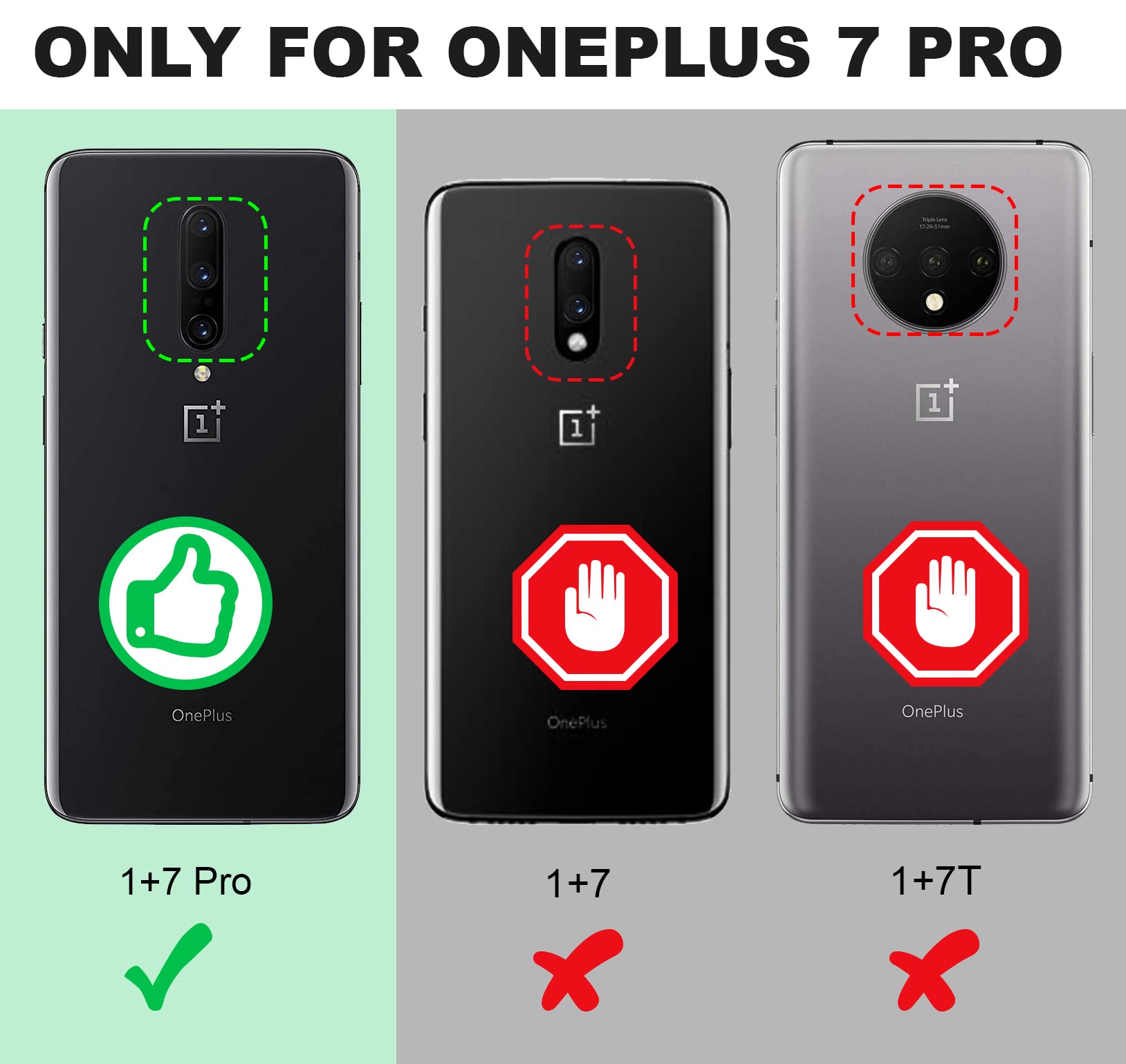 Shields Up Oneplus 7 Pro Case | 10Ft. Drop Tested | Carbon Case | Ultra Slim | Lightweight | Scratch Resistant | Shockproof Rugg