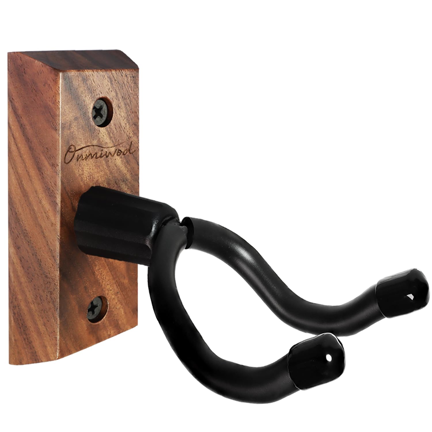 Ukulele Wall Mount Hanger, Black Walnut Wood U Shaped Ukulele Holder Hanger, Ukulele Wall Mount Hook For Ukulele Banjo Mandolin