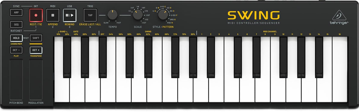 Behringer Swing 32 Key Usb Midi Keyboard Controller