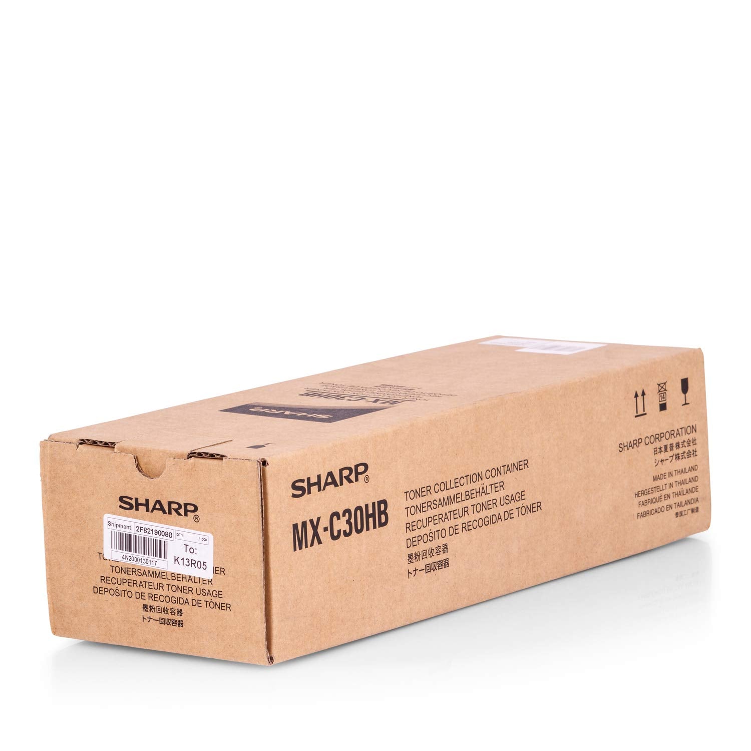 Mxc30Hb Genuine Sharp Toner Collection Container, 8000 Page Yield