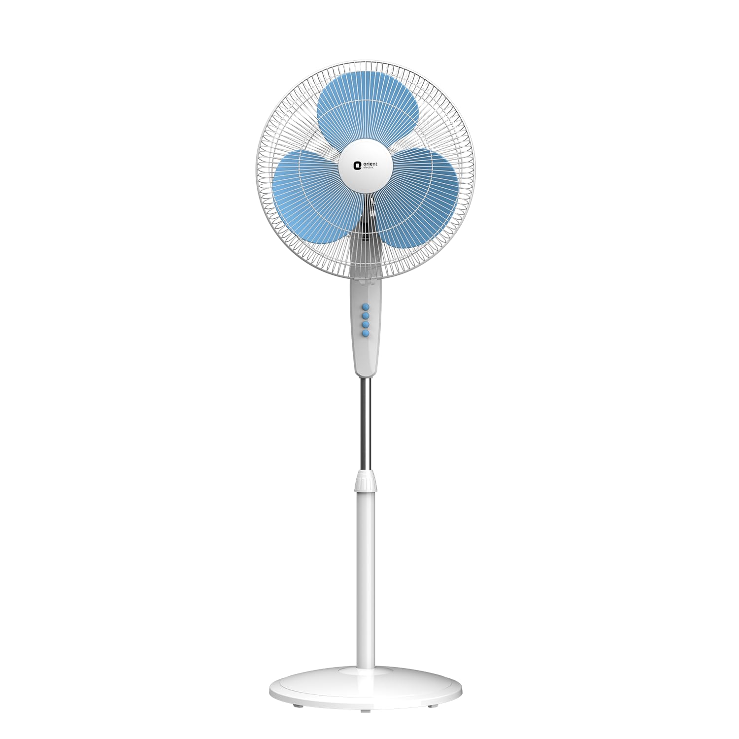 Orient Electric Stand 81 400 Mm Pedestal Fans | 100% Copper Motor, High Air Delivery | Millitary Grade Guard | 3 Speed Control,