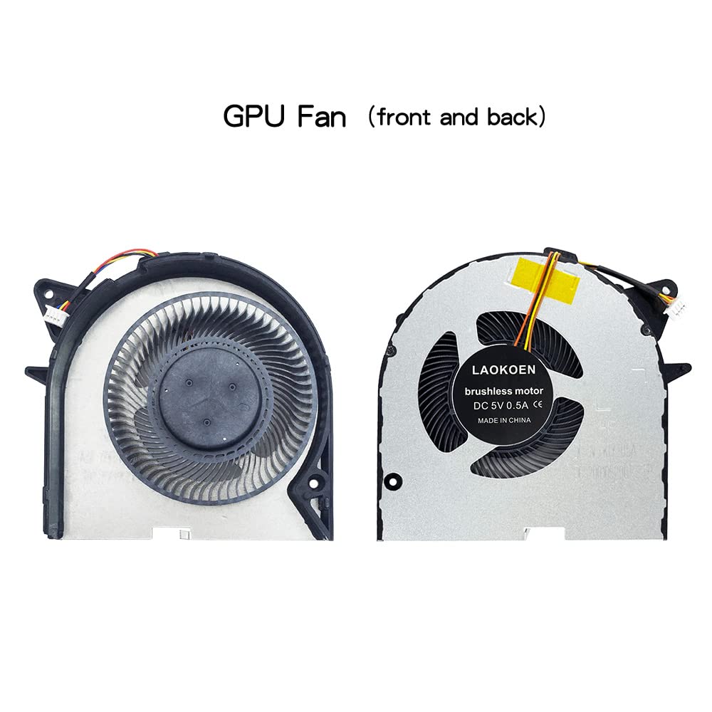 New Replacement Cooling Fans For Lenovo Legion Y545 81Q6 Y7000P-2019 Y540P (2019) Model Laptop Series Cpu+Gpu Fan,P/N:Fku0 Dfs50