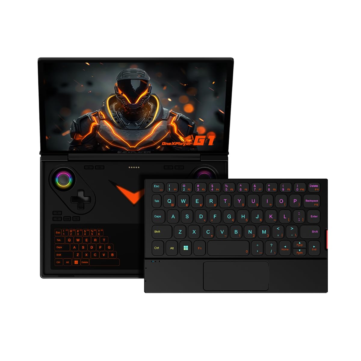 One Xplayer G1 Handheld Pc With Amd Ryzen Ai 9 Hx 370, 2-In-1 Laptop With 8.8'' 144Hz 2K Touchscreen, 32G Ram And 1Tb Ssd