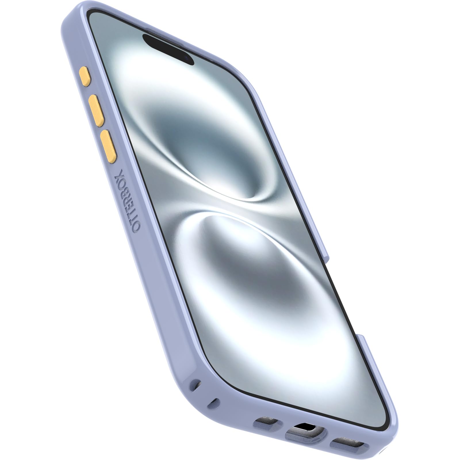 Otterbox Iphone 16 Symmetry Series Clear Case   Floral Purple